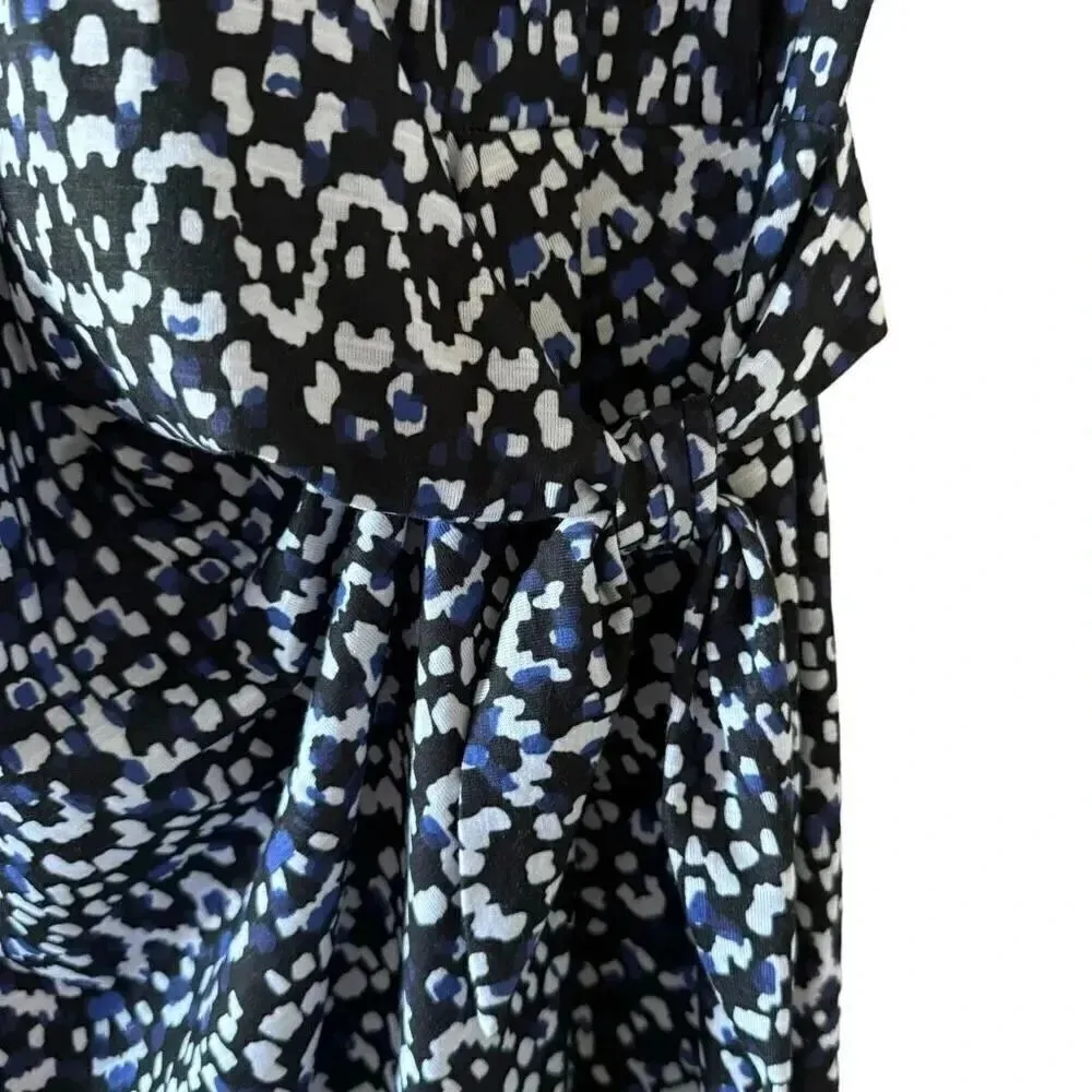 Original Jersey Short Sleeve Blue White Front Knot SZ M #2144 Blue Size M - Image 6