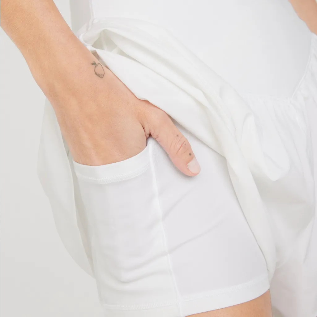 OFFLINE by Aerie white crossover flowy Shorts - Image 3