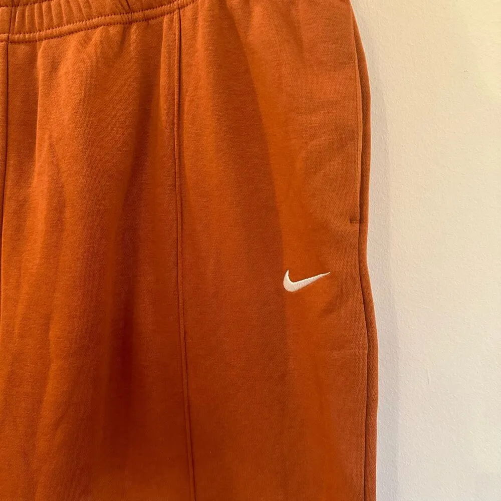 NEW Nike Women's Loose Fit Mid Rise Sweatpants sz XL Dark Orange - Image 9
