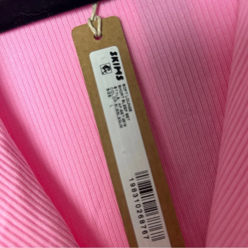 Skims Soft Lounge Sleep Shirt in Bubblegum Pink NWT - Image 5