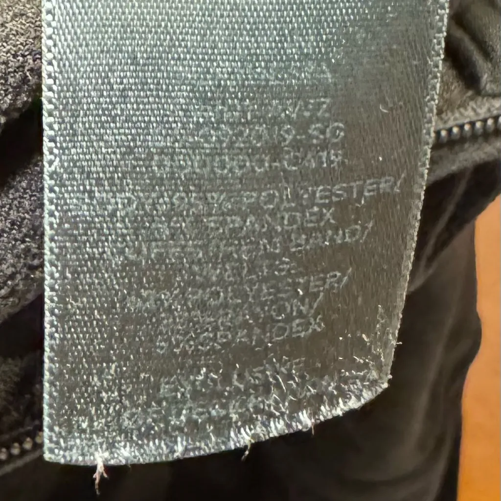 Champion C9 Black Velour Funnel Neck Quarter Zip Pullover | Cozy Athleisure - Image 6