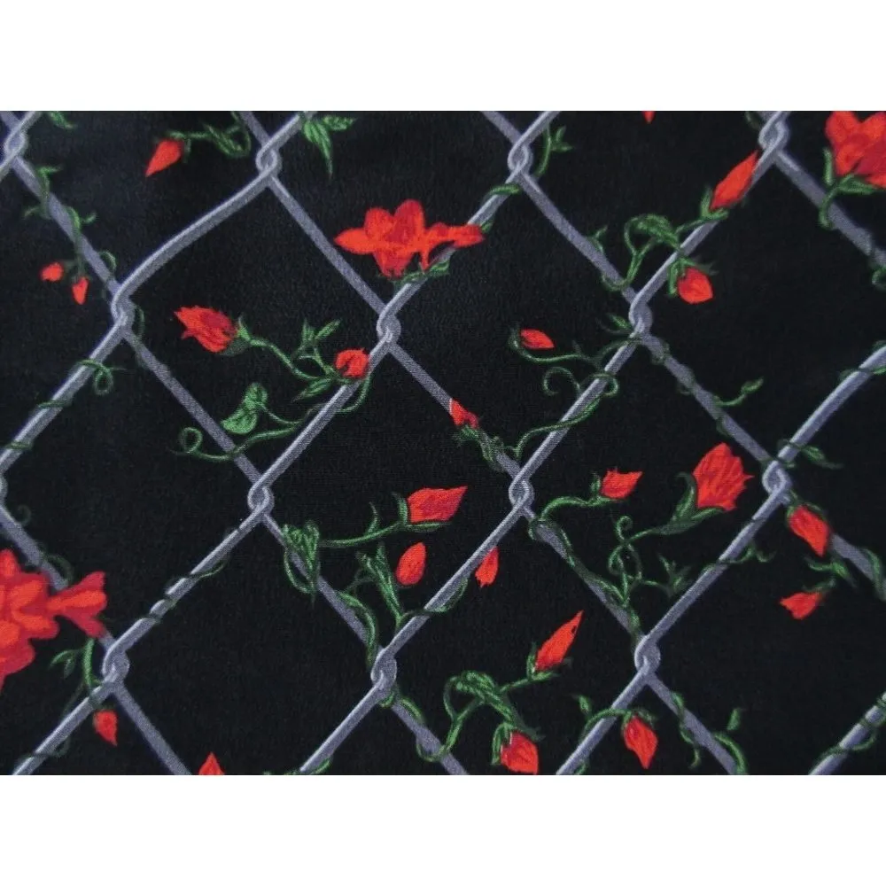 NWT Equipment Simon in Black Chain Link Floral Print Silk Button Down Shirt XS - Image 5