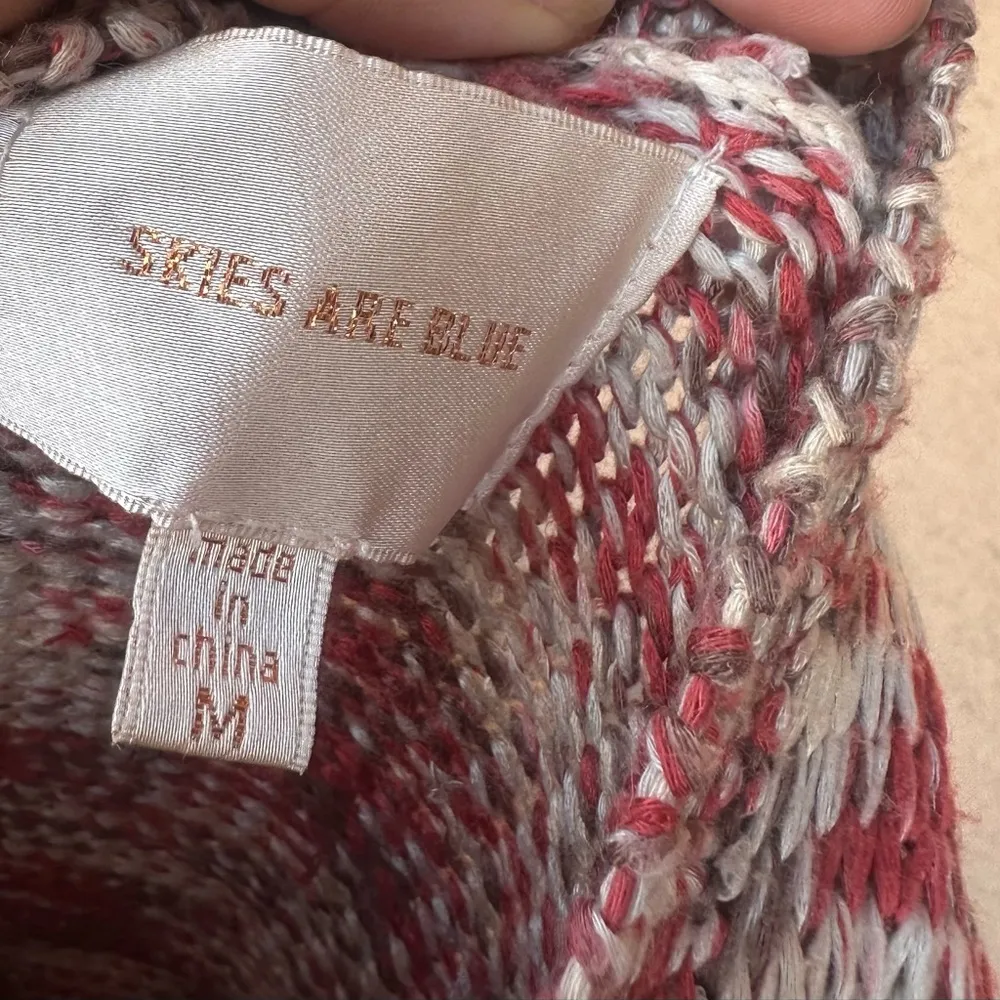 Beautiful multi-colored cardigan, size medium. - Image 5