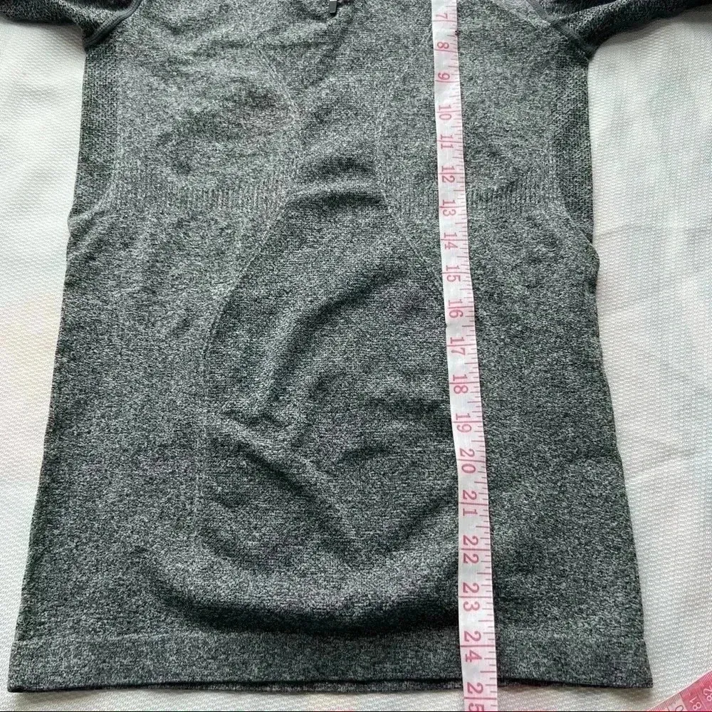 Zyia Active Women’s Fog Performance 1/4 Zip‎ Pullover Gray Long Sleeves XS - Image 7