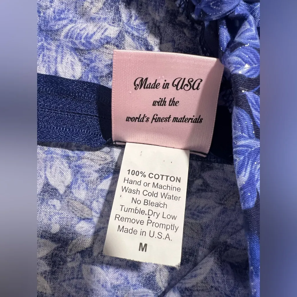 Heart of Haute vintage style dress. | M Blue Size M - Image 8