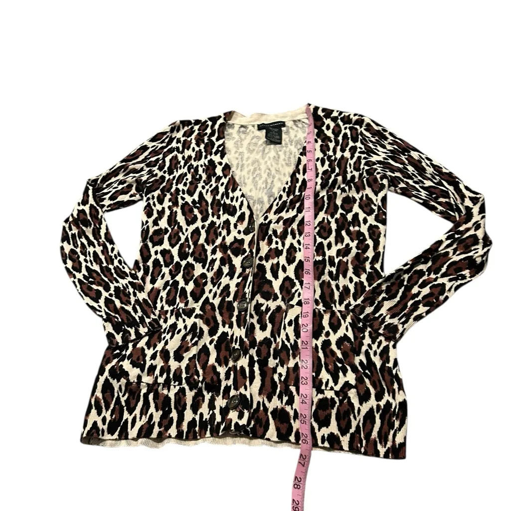 GRACE ELEMENTS leopard print cardigan - Image 2