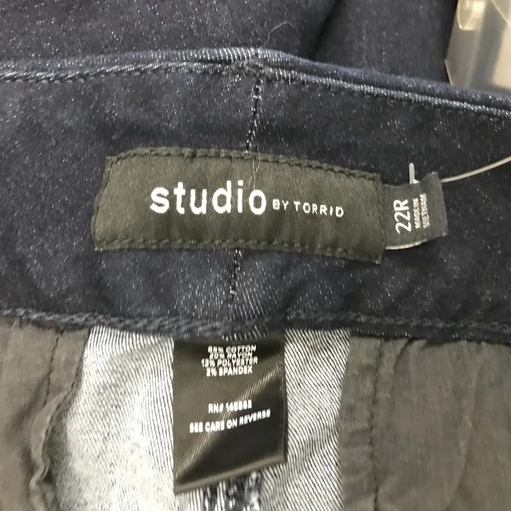 Torrid Studio High-Rise Flare Jean - New! - Size 22 Regular - Image 3