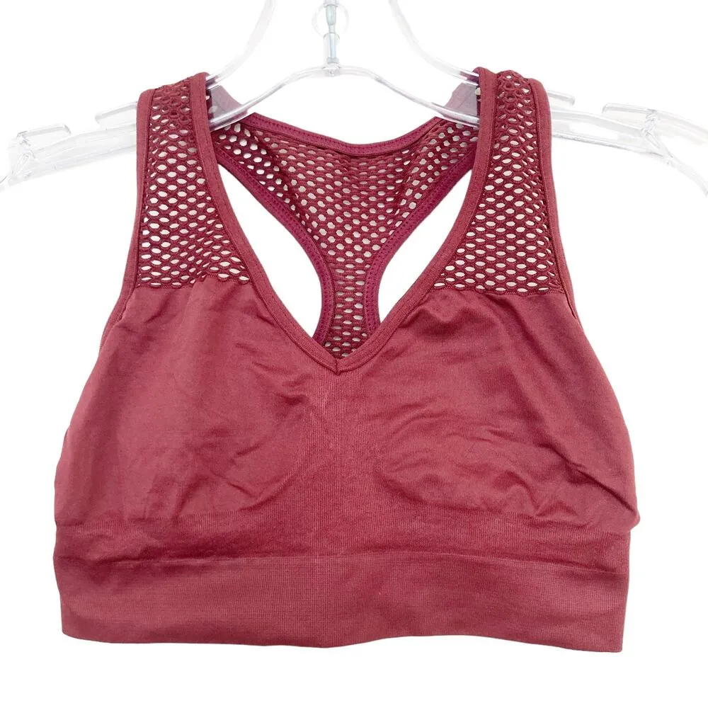 Alala  Maroon Sports Bra - Image 4