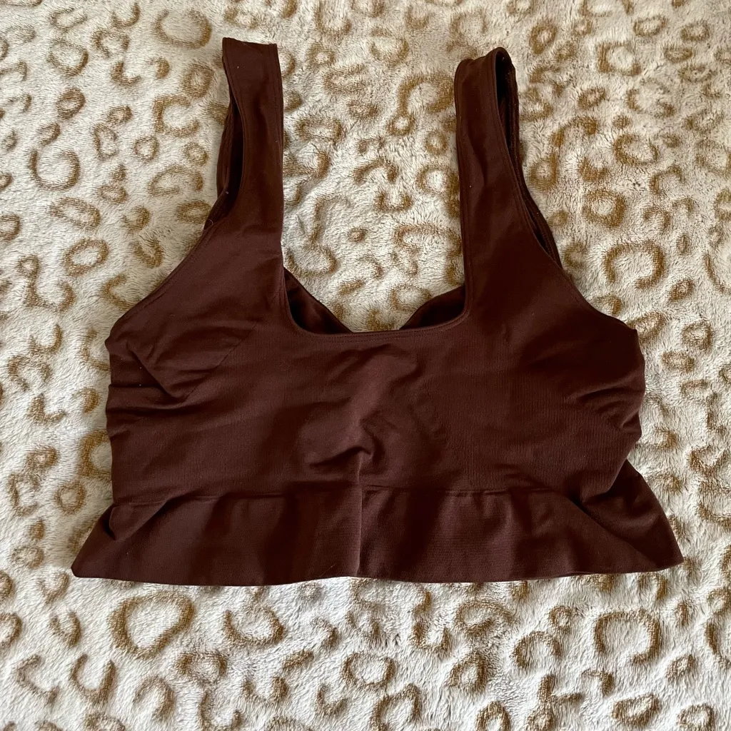 YITTY Chocolate Brown Bra Top - Image 2