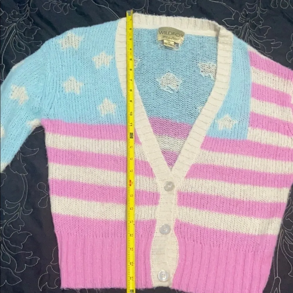 Wildfox Miss American cardigan Med. - Image 9