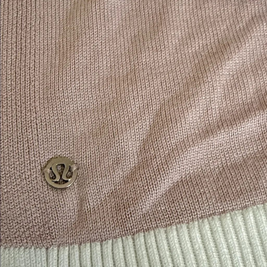 Lululemon Hatha Wrap-Quicksand / Misty Pink / White / Heathered Core Light Grey - Image 11