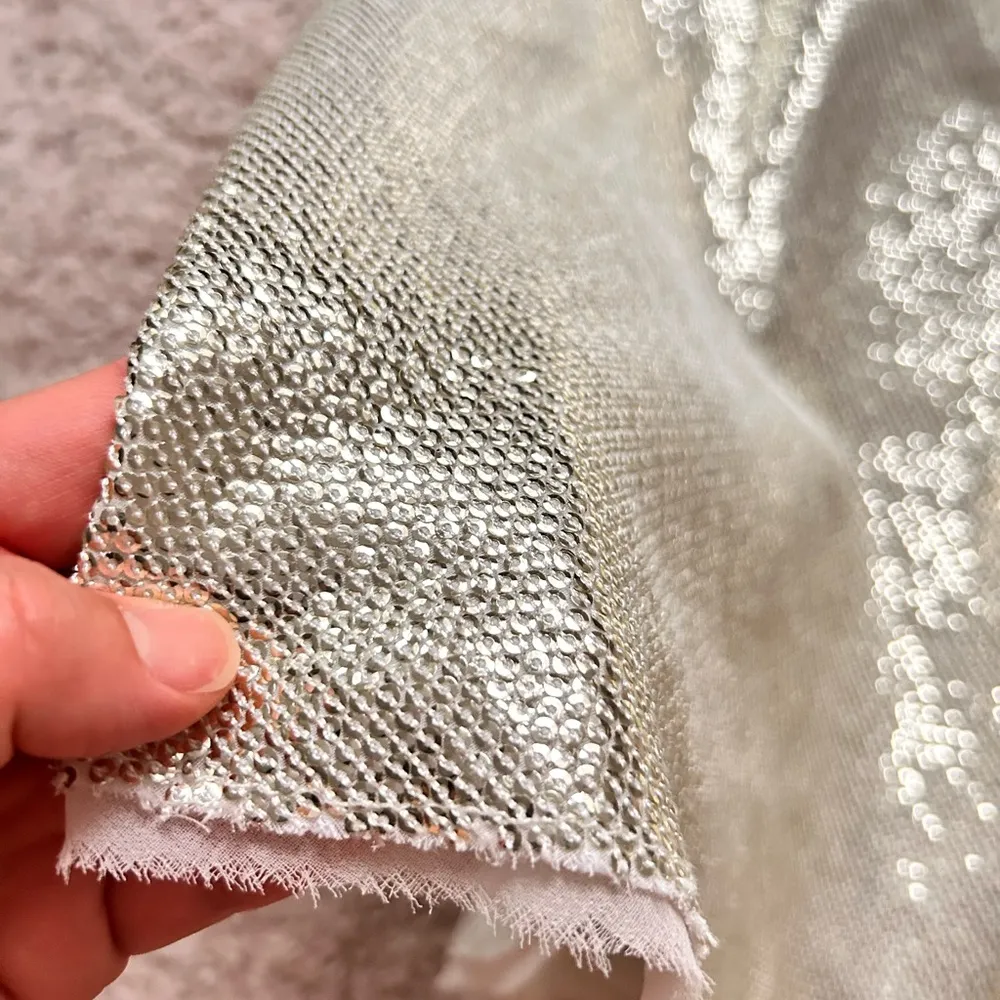 Zara Champaign gold midi skirt. M - Image 4