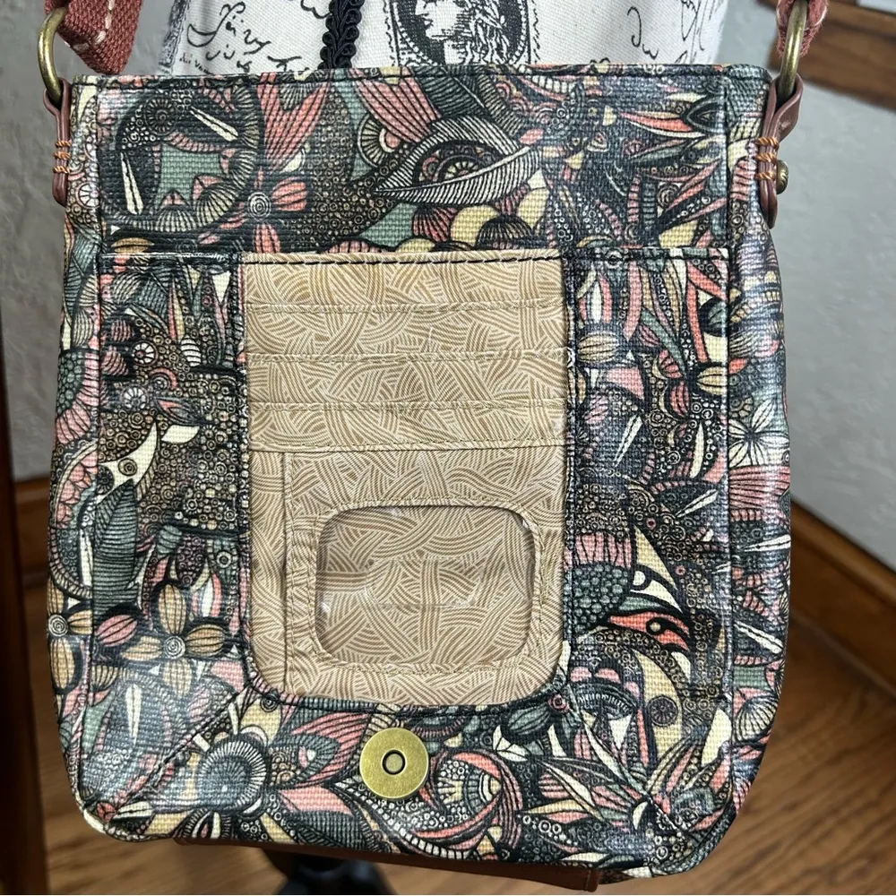 Sakroots | Sienna Spirit Desert Coated Canvas BOHO Crossbody - Image 8