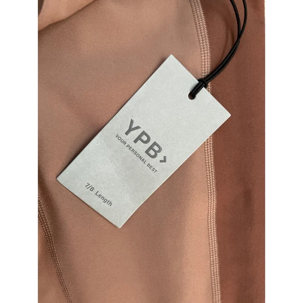 Abercrombie & Fitch YPB sculptLUX 7/8-Length Willow Color-block Leggings Size CA - Image 7