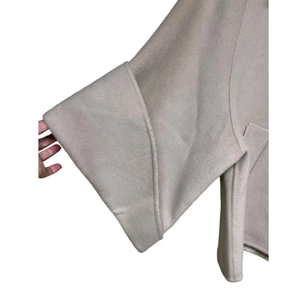 Coach Double Face Experimental Cape Oatmeal Women’s Size XS/S - Image 7