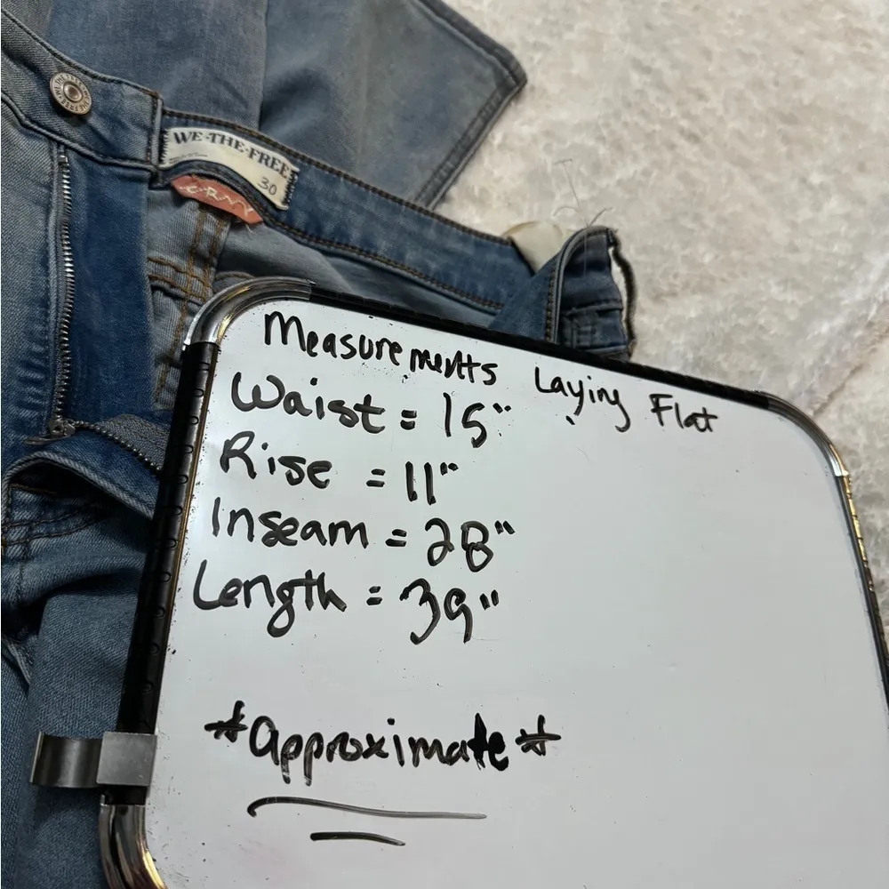 NWT We the Free People CRVY High Rise Super Skinny Jeans Size 30 - Image 13