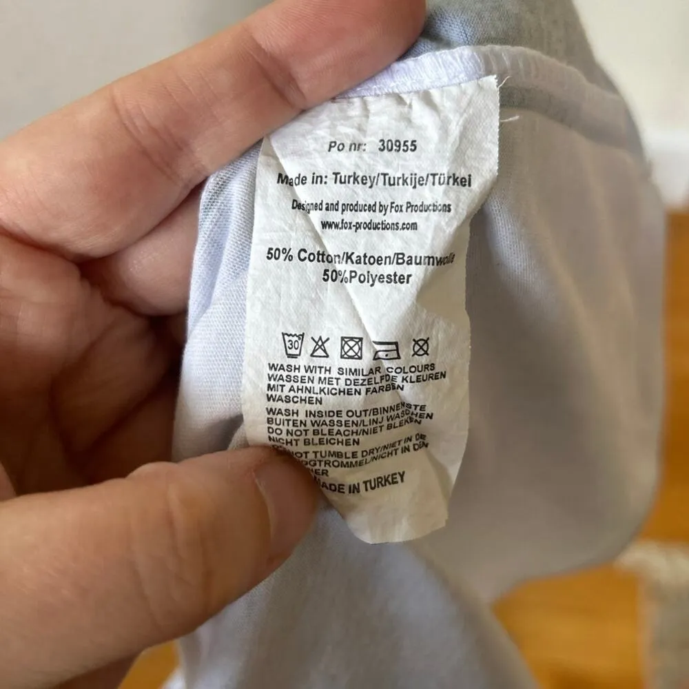 Van Gogh Amsterdam Museum Self Portrait Blue Short Sleeve Crewneck TShirt Unisex Size XL - Image 5