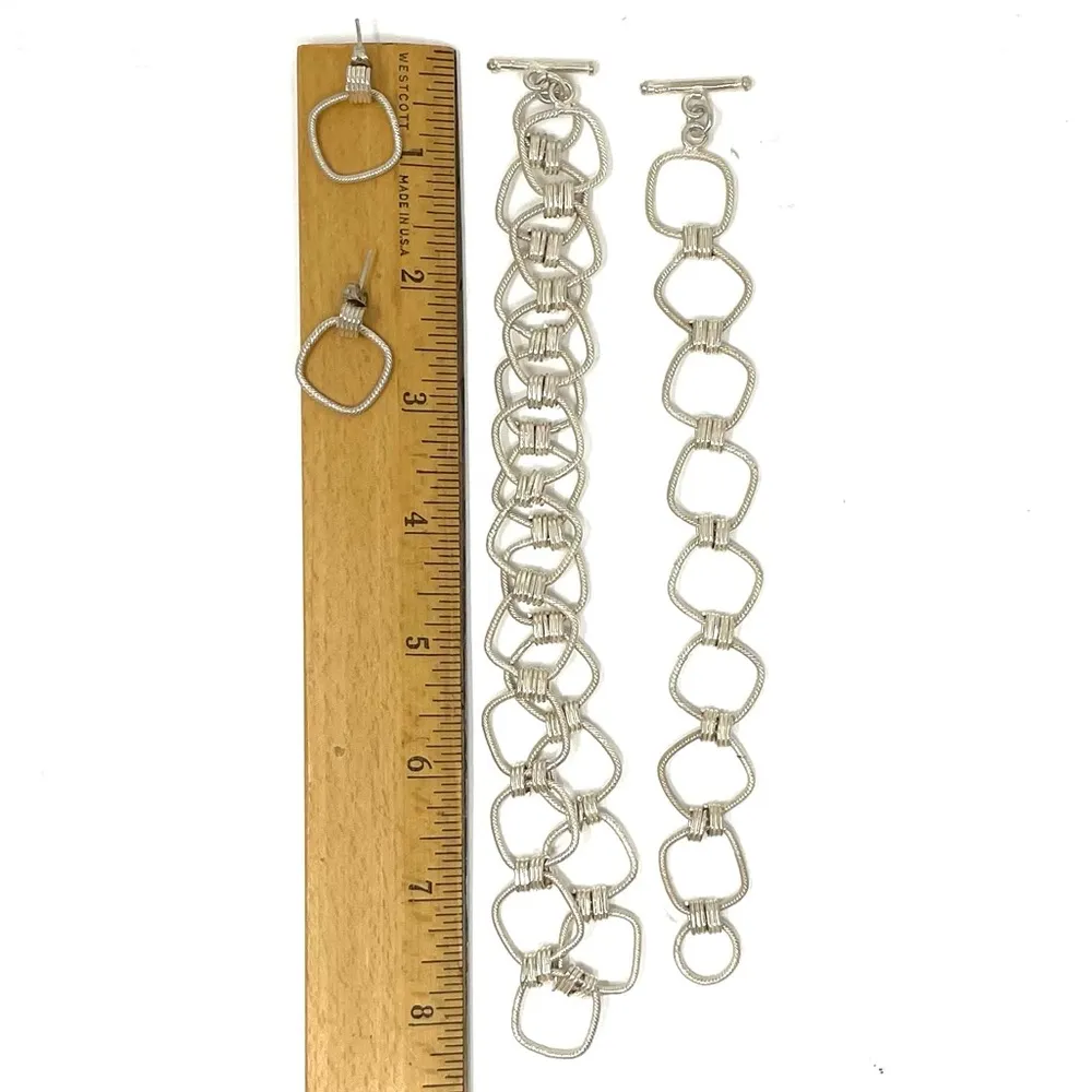 Mexico sterling silver 3 piece set, 61.5g - Image 10