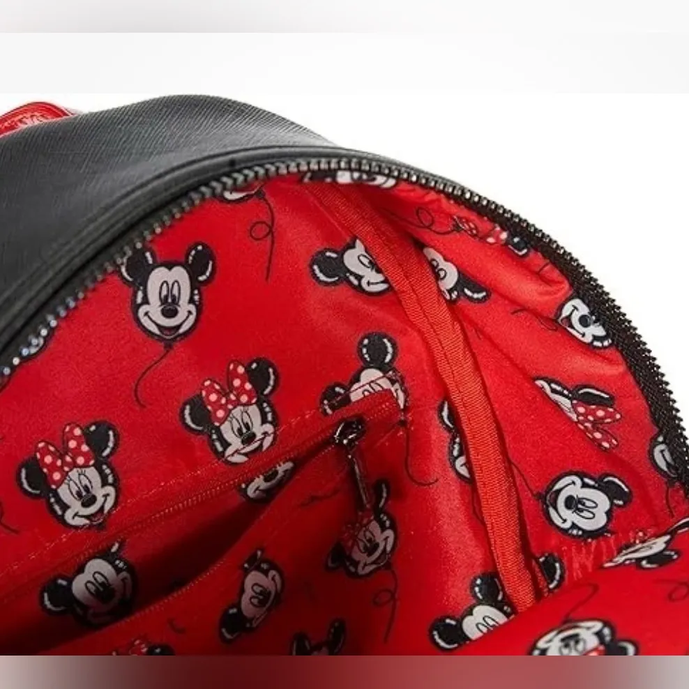 Loungefly Mickey Mouse Balloon Mini Backpack Disney Cosplay Bag NWT-Display - Image 7