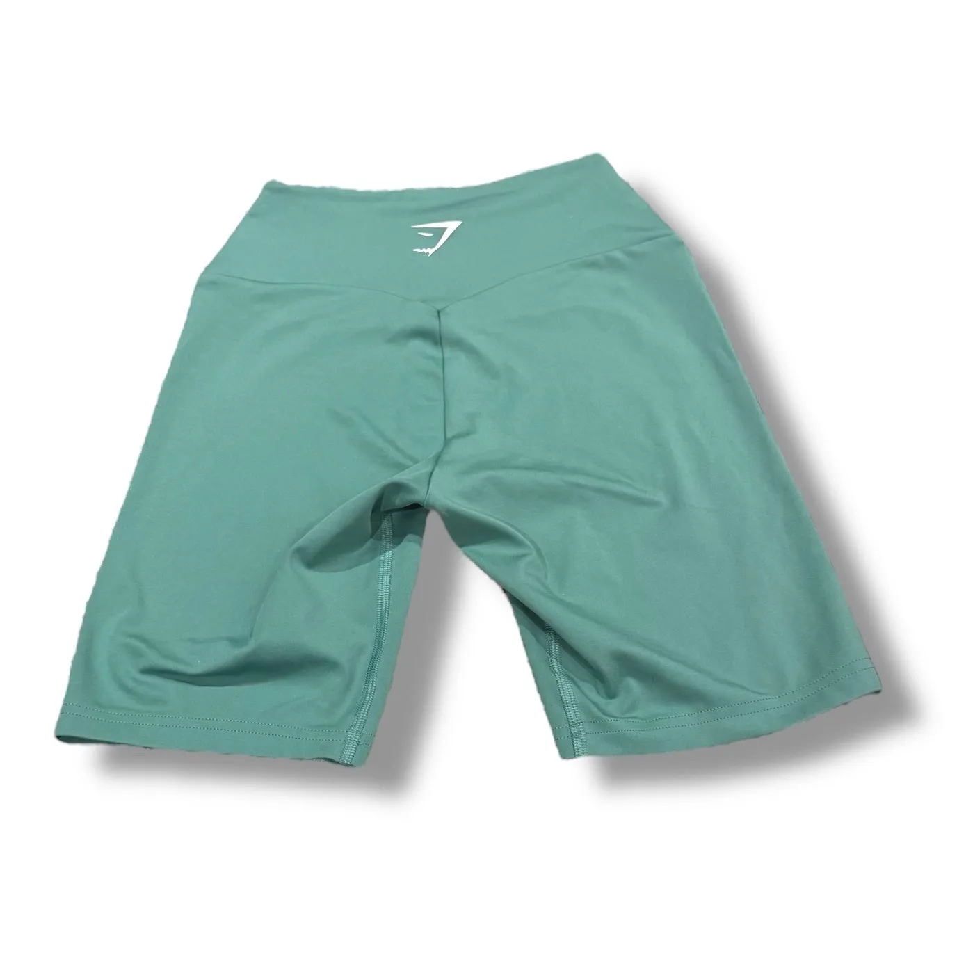 Gymshark Green‎ Sweat Seamless Training Biker Shorts Womens Size S Gym Workout - Image 2