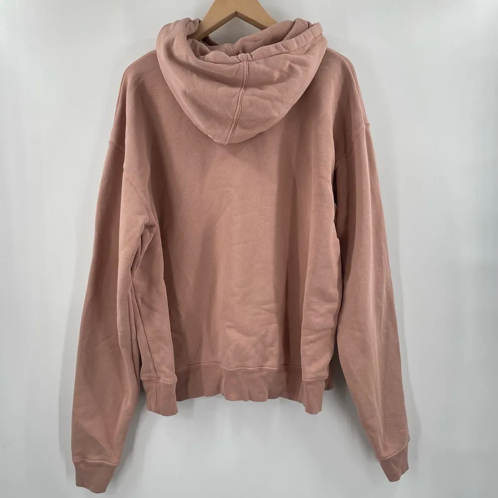 SET ACTIVE Hoodie Sweatshirt Size Large Dusty Rose Pink Loungewear Athleisure - Image 4