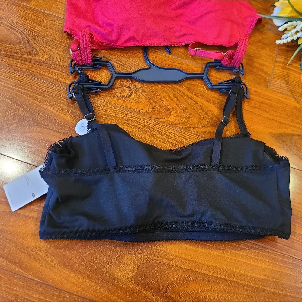Lucky Brand 2pc Lounge Bras Size Medium - Image 9