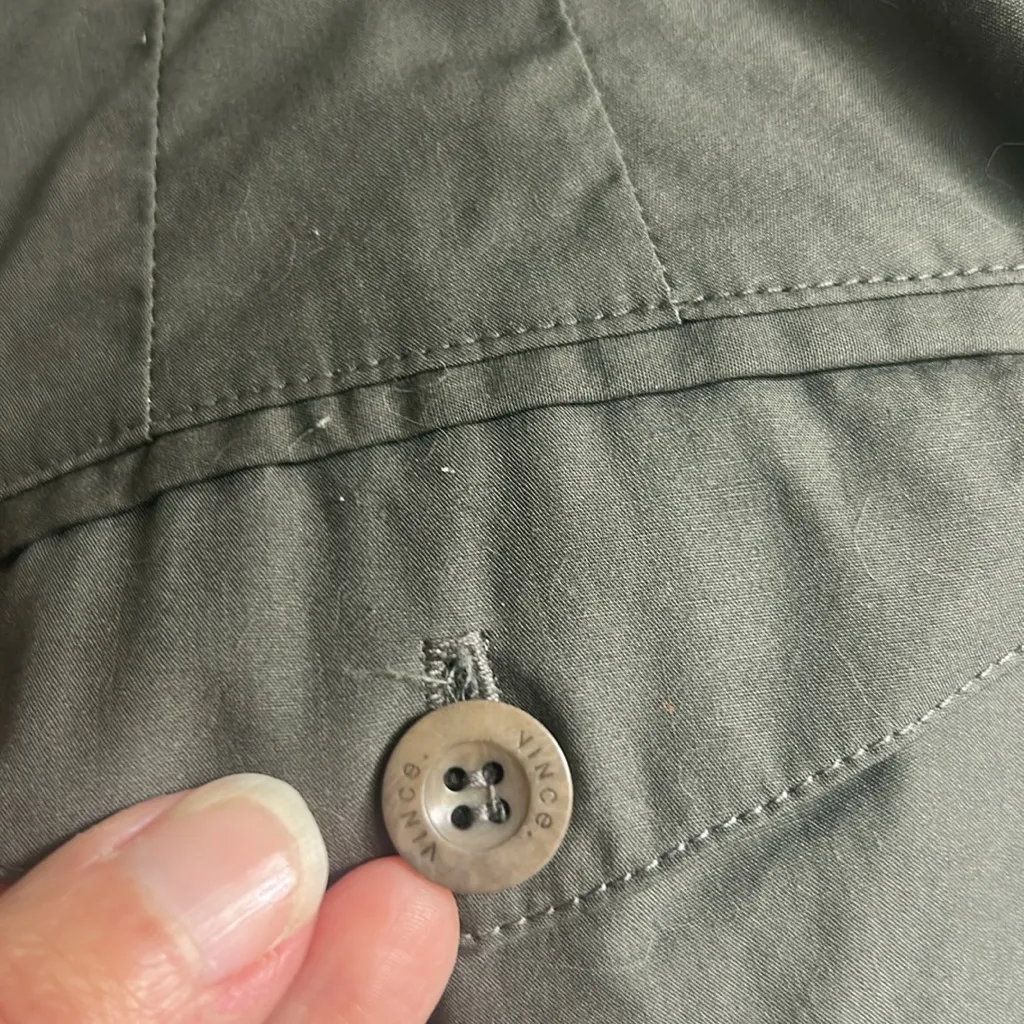 Vince Lyocell High Waist Casual Gray Pants Size 6 - Image 6