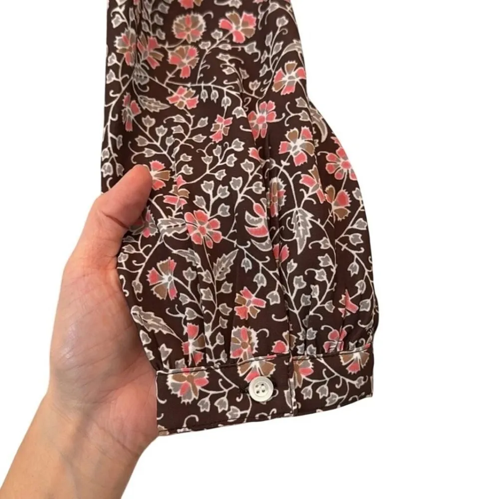 J. McLaughlin Tavia Dress in Folkloric Vine Size Small - Image 8