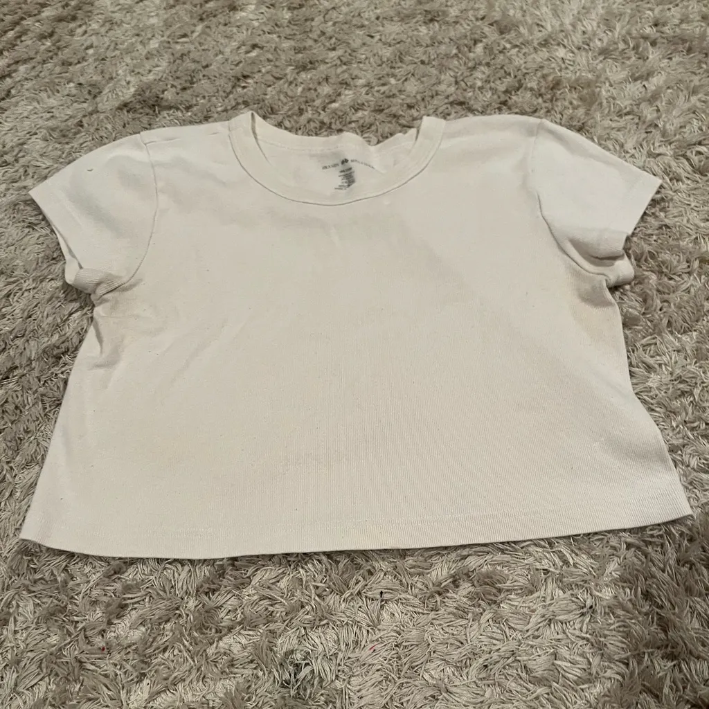 Brandy Melville White T-Shirt - Image 2