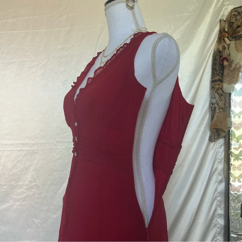 Jonathan Martin 🌹Beautiful 💃🏻 Classy 💋 Red 🔥Dress ❤️ - Image 3