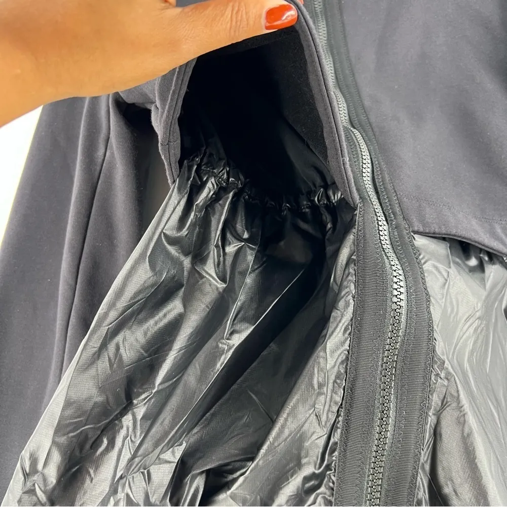 Athleta Windy Point Hoodie Full Zip Front Layered Athleisure‎ - Image 8