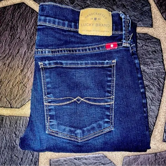 Lucky Brand Denim Dark Wash Ankle Brooklyn Skinny Jean Size 00 or 24 - Image 2