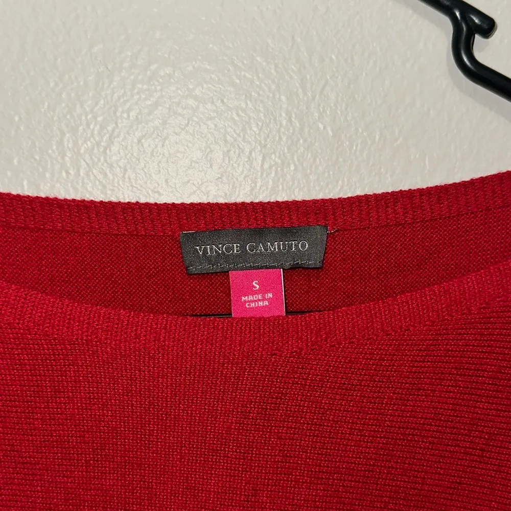 Vince Camuto Crew Neck Bell Sleeve Winter Sweater - Image 2