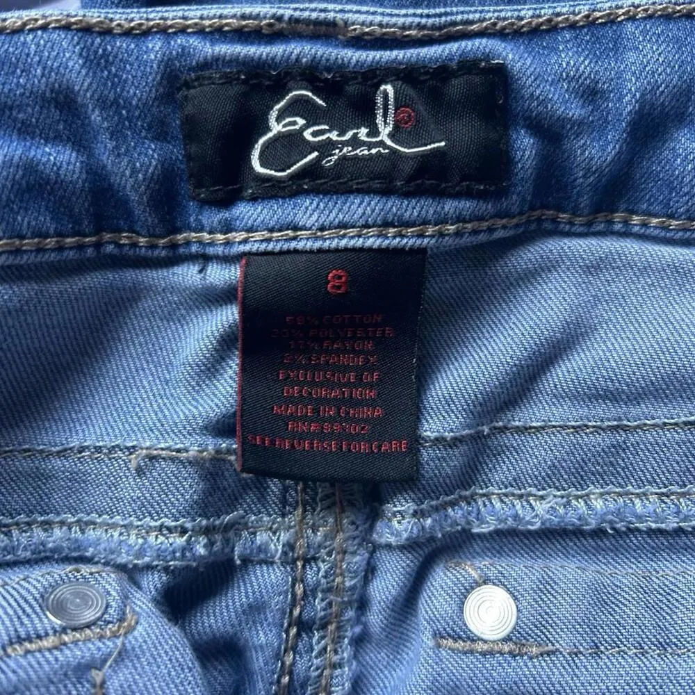 Earl Jean Women’s Size 8 Studded Jeans - Image 4