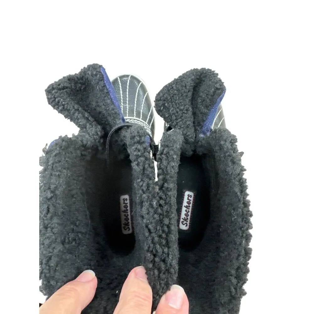 Skechers  Outdoor Womens Blue Manmade Ankle Boots Size 7.5 SKU 7178 - Image 8