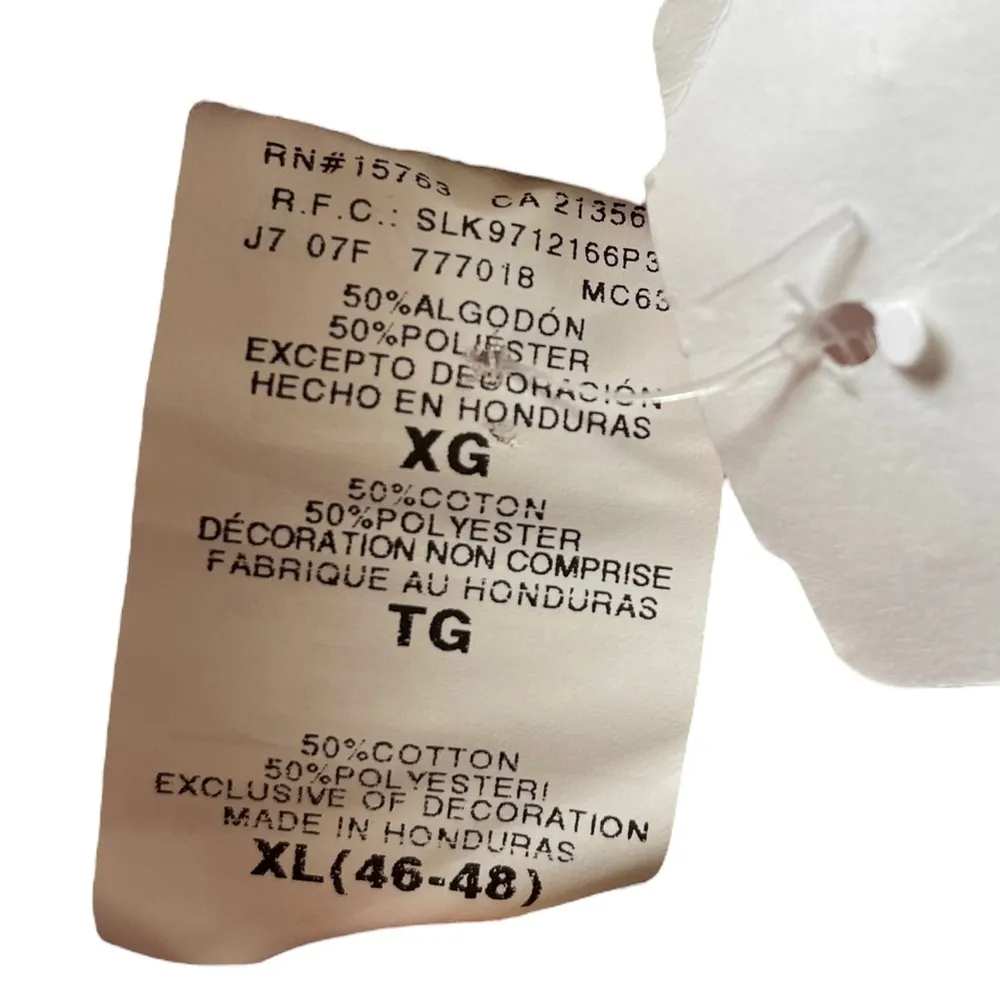 NEW Deadstock MC Sportswear Vintage Y2K Pink Embroidered Snowflake Sweatshirt Size XL - Image 7