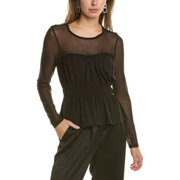 BCBG sheer mesh Top - Image 5