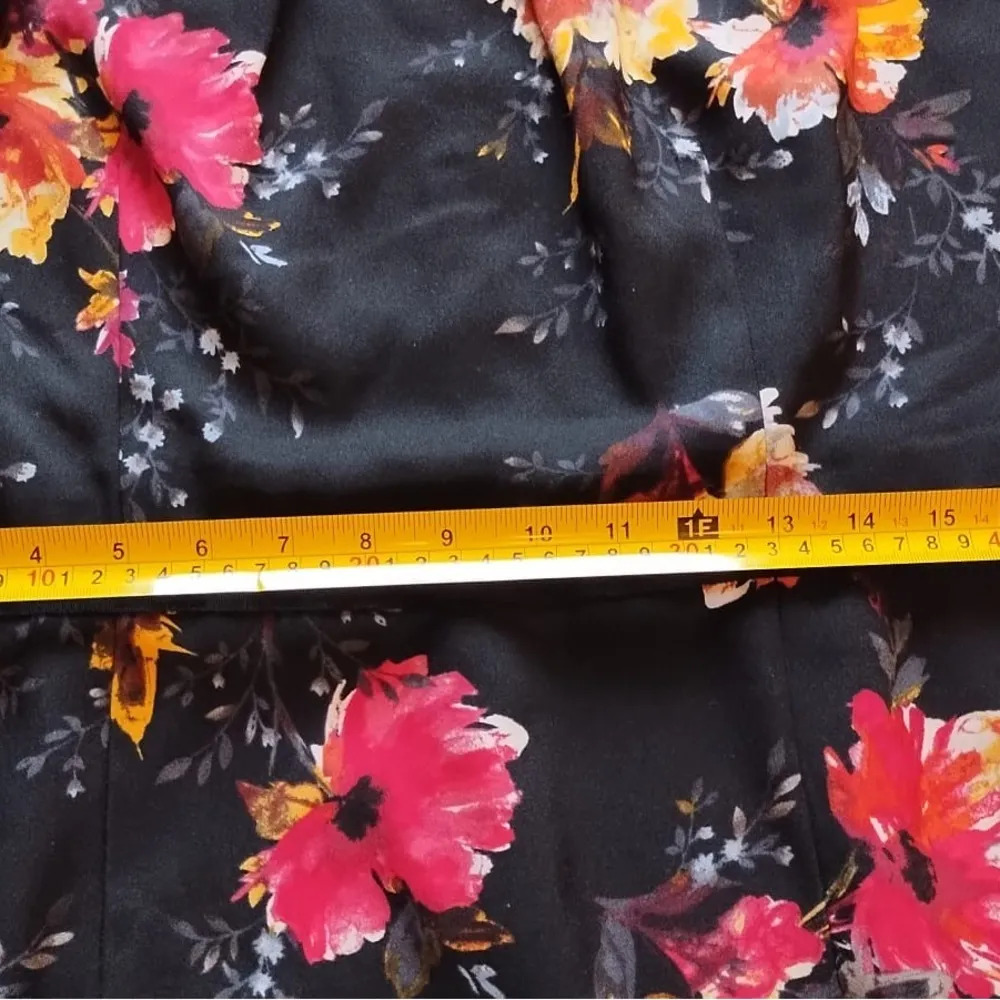 CB ESTABLISHED 1962 multicolor  Floral Sleeveless Stretch Knit Dress 16 - Image 8