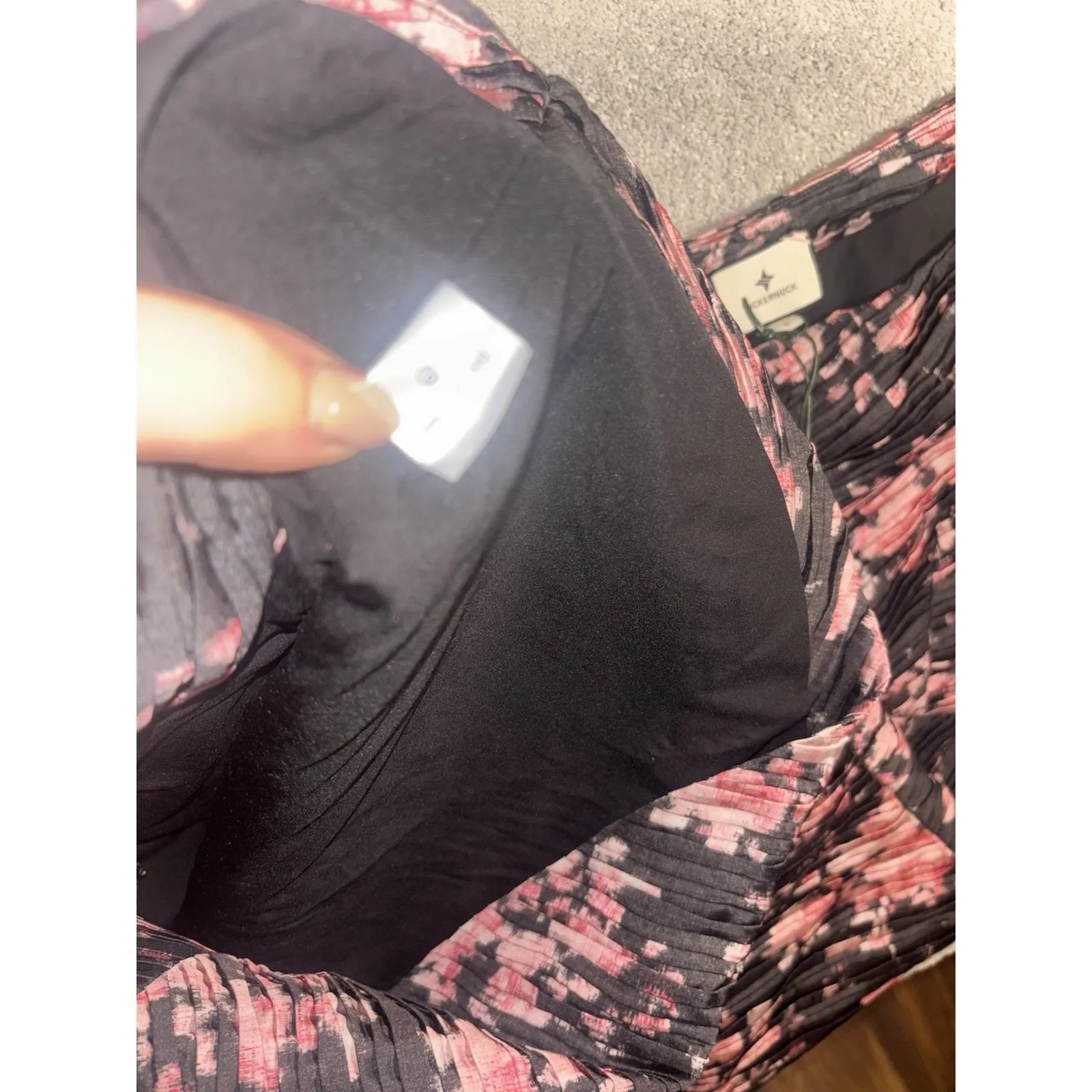 tuckernuck NWT beaux valette natatlie dress NWT size 6 pink black Evening - Image 13