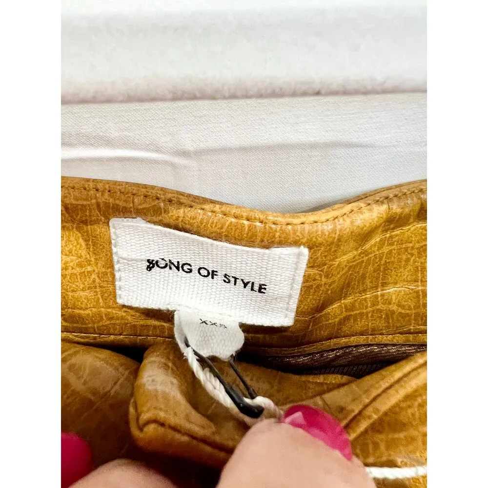 NWT Song of Style Marlon Croc - Image 6