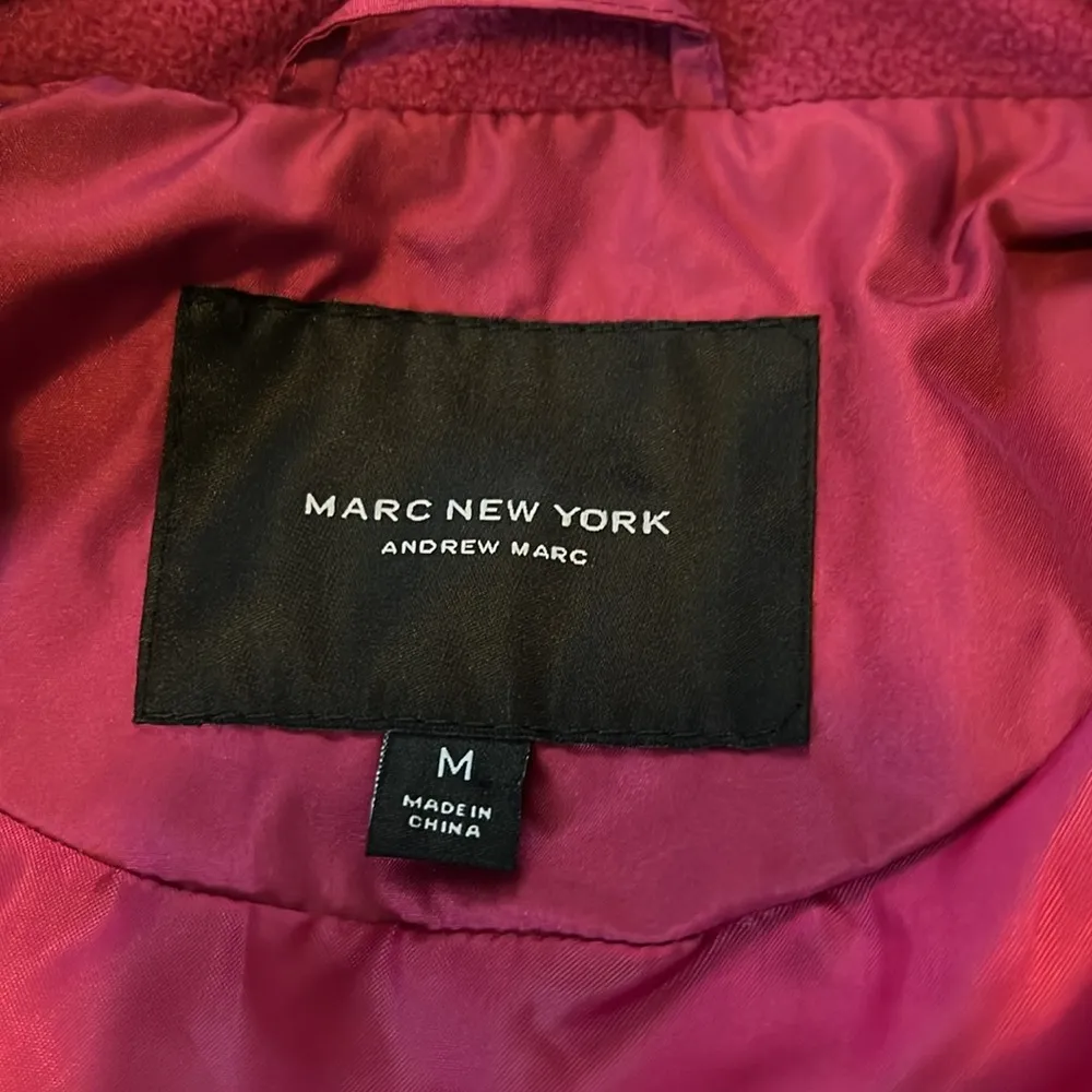 Marc New York  Quilted Vest Color Burgundy Size M NWOT - Image 5