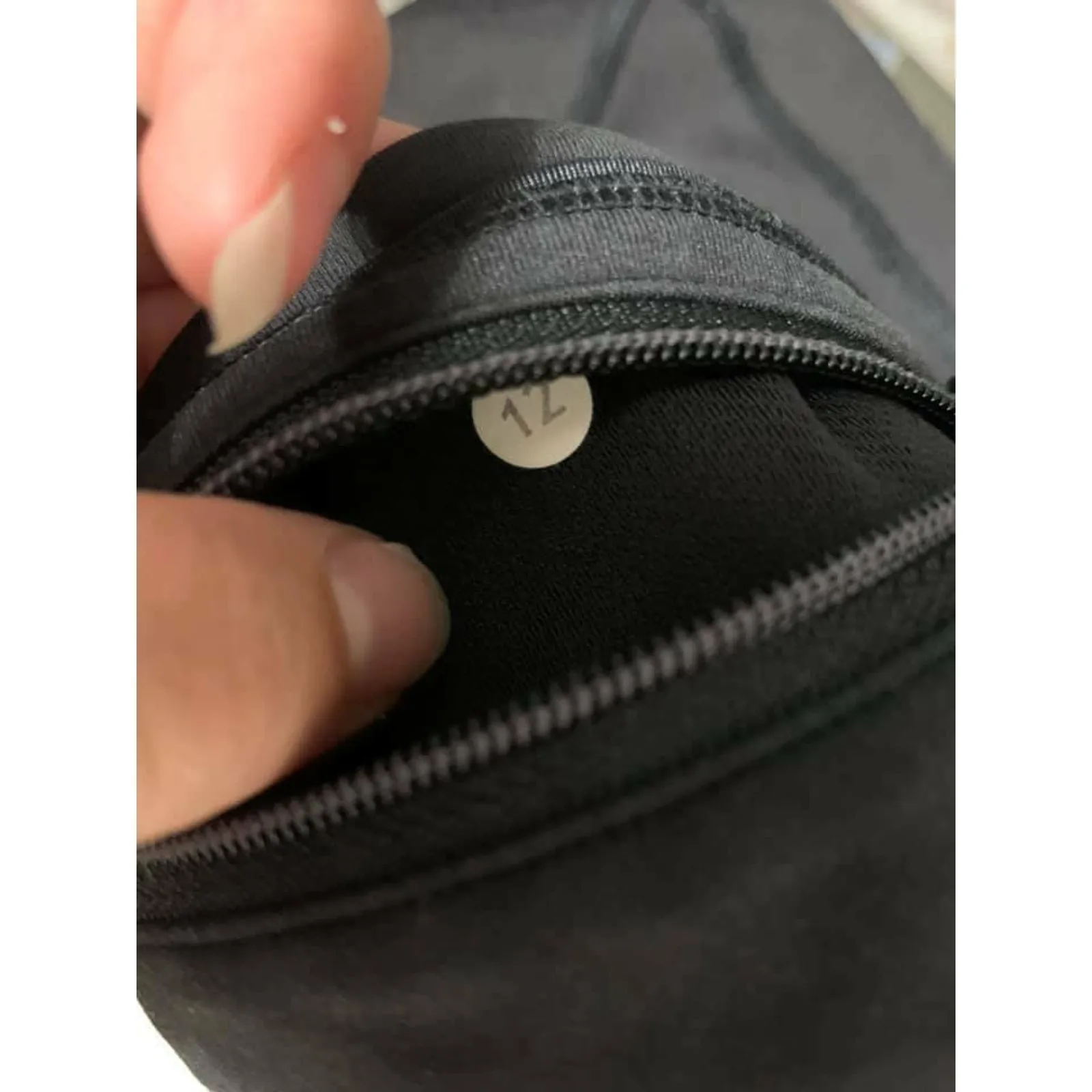 Lululemon Pace Queen‎ Tight Black Size 12 - Image 6