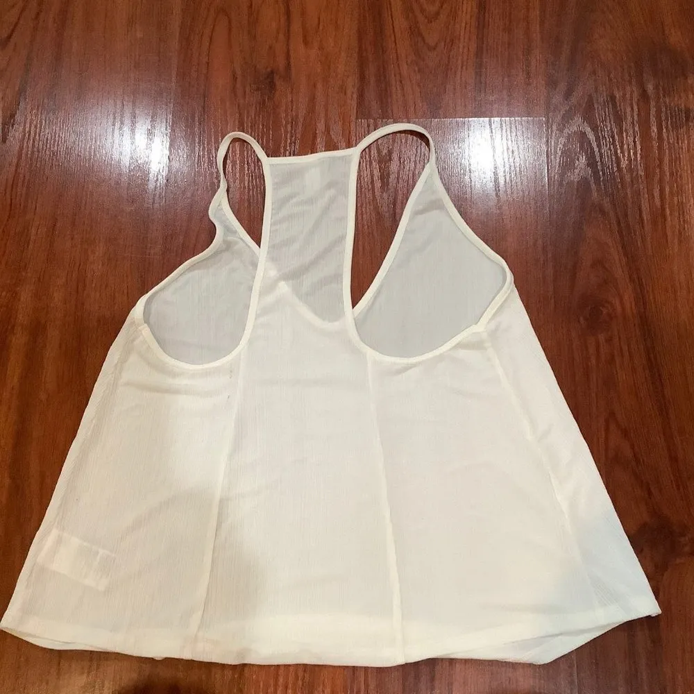 FREE PEOPLE TANK TOP WHITE SIZE S - Image 2