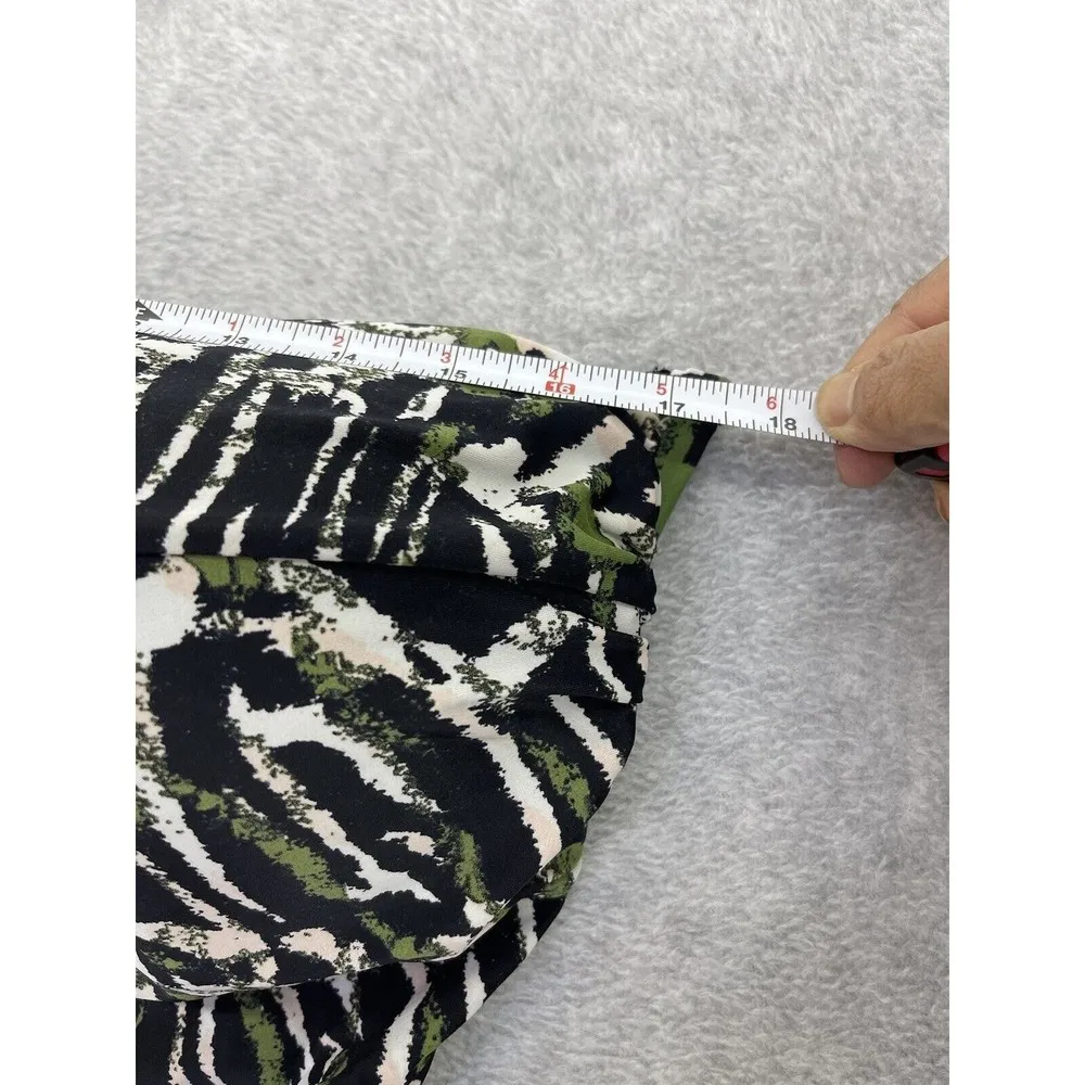 Beach Party Women's Swimsuit Strapless One Piece Size 22 Animal Print Sweetheart - Image 9