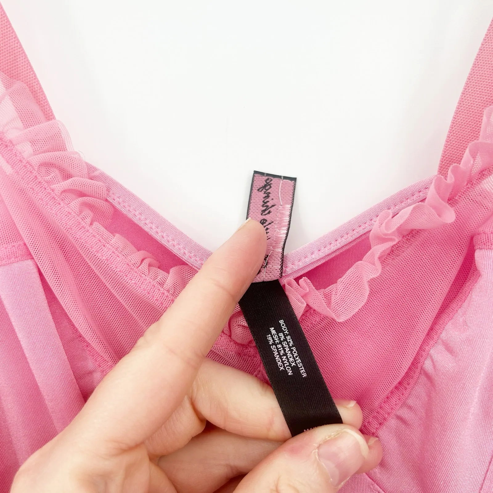 Victorias‎ Secret VS Sexy Little Things Coquette Y2K Slip Sleep Dress Chemise M - Image 4