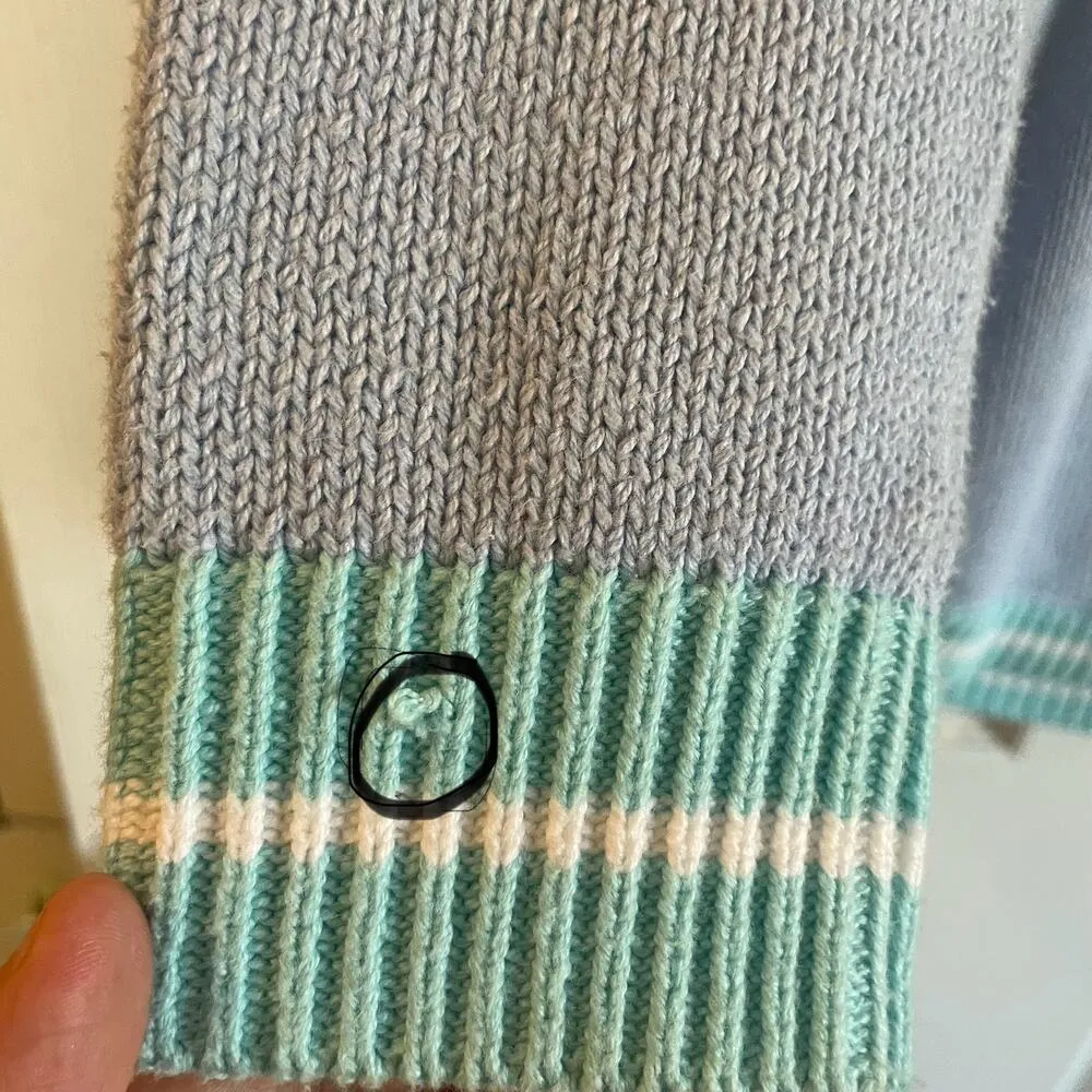 Sail to Sable STS size medium color block crewneck sweater - Image 5