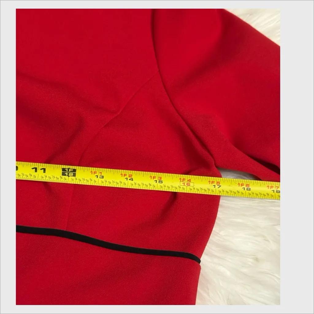 🏷️♥️NWT Sanda Darren Sheath Dress w Three-Quarter Length Sleeves Size 8 - Image 7