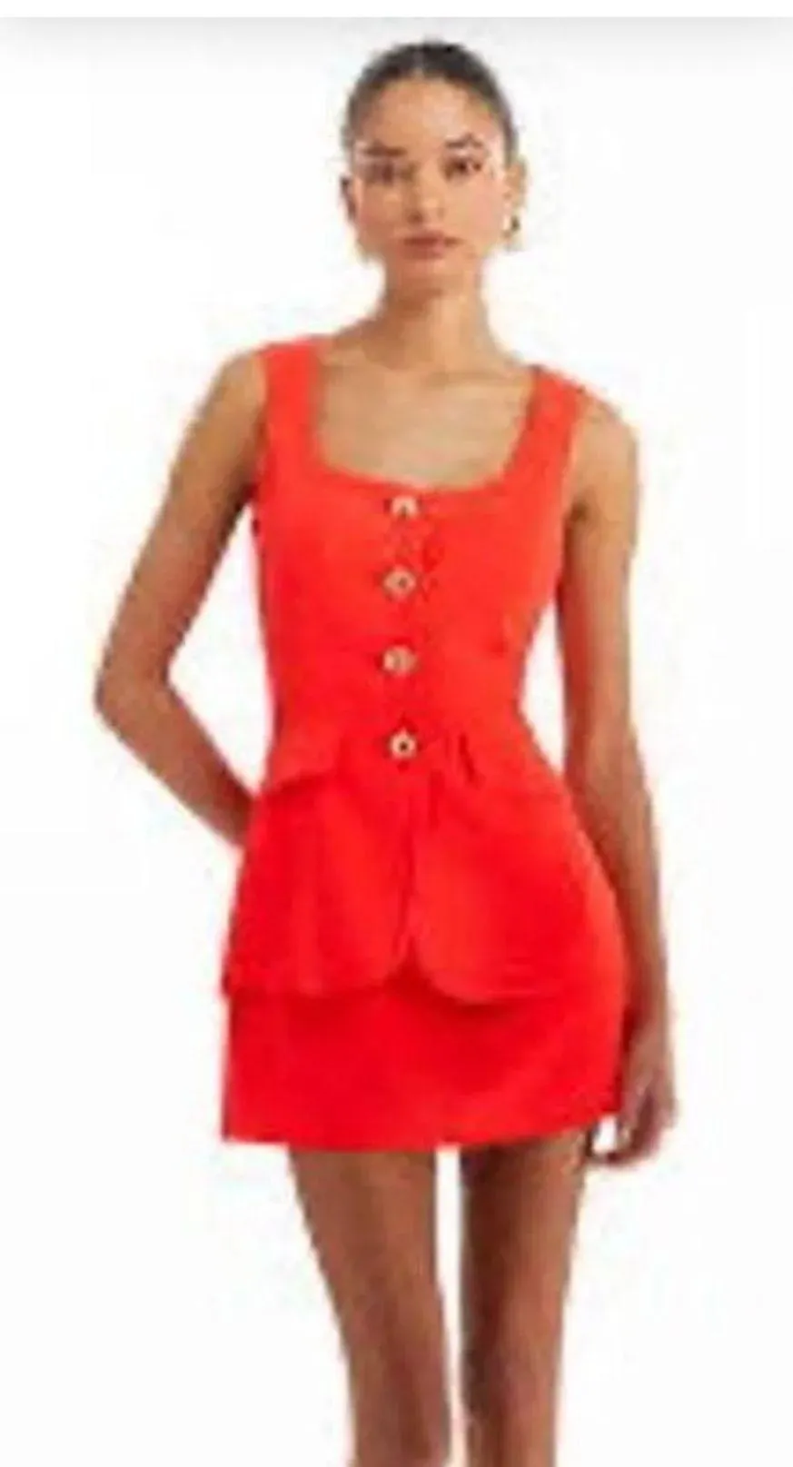 Amanda Uprichard Kya Romper Sz small BRAND NEW WITH TAGS! - Image 2