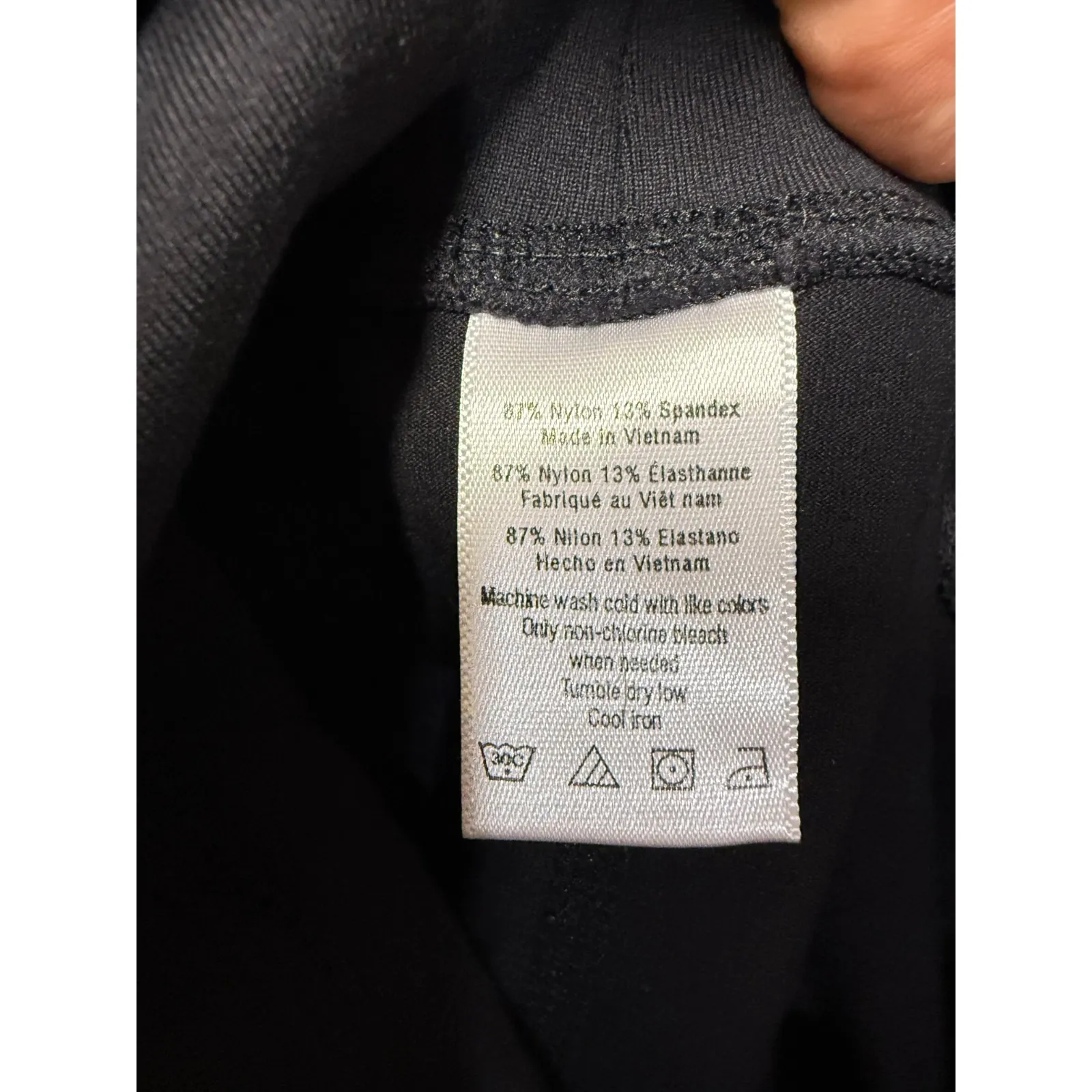 Alo Yoga Women Black Purple Mesh Leggings XS Athletic Gym Workout‎ - Image 6