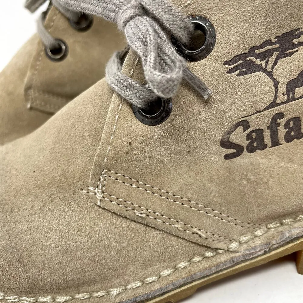 Safari by Bata Suede Chukka Boots UK 5 US 7.5 *flaws* Tan Size undefined - Image 3